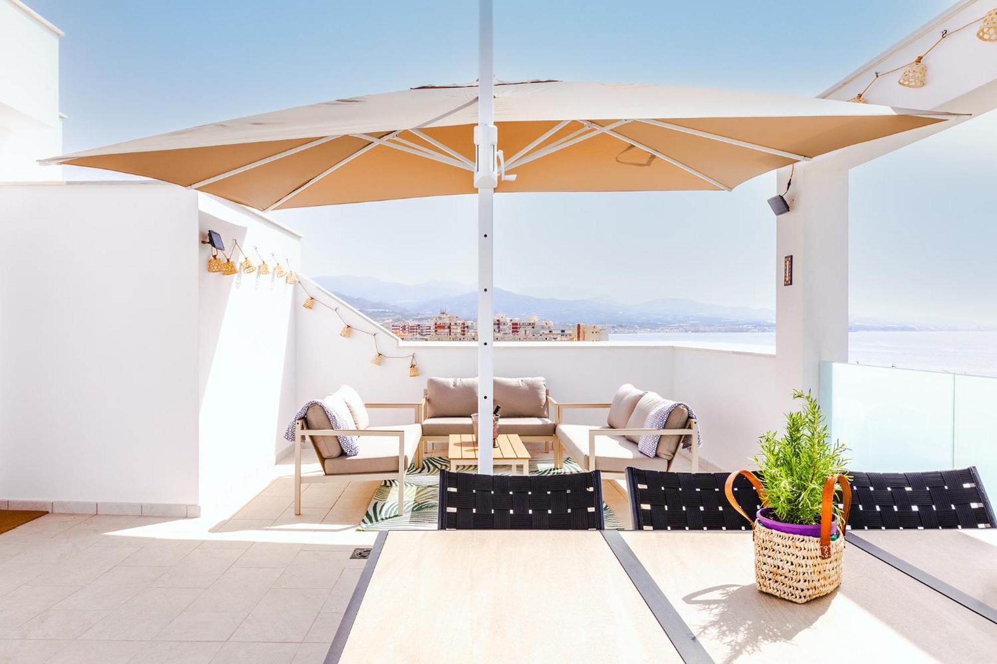 Apartament A&N Atico Vista Al Mar Torre Del Mar Zewnętrze zdjęcie