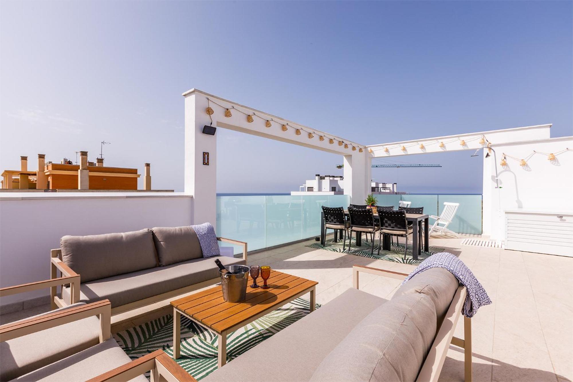 Apartament A&N Atico Vista Al Mar Torre Del Mar Zewnętrze zdjęcie