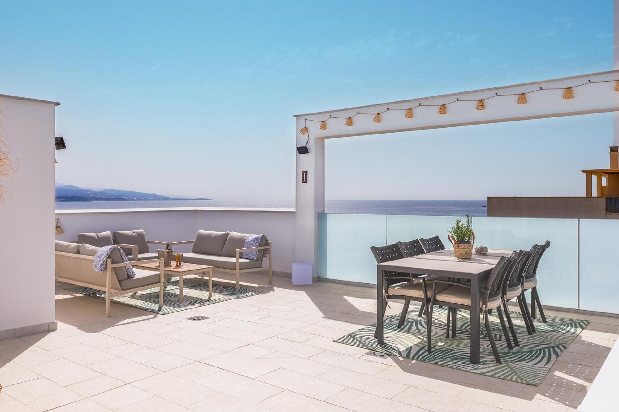 Apartament A&N Atico Vista Al Mar Torre Del Mar Zewnętrze zdjęcie