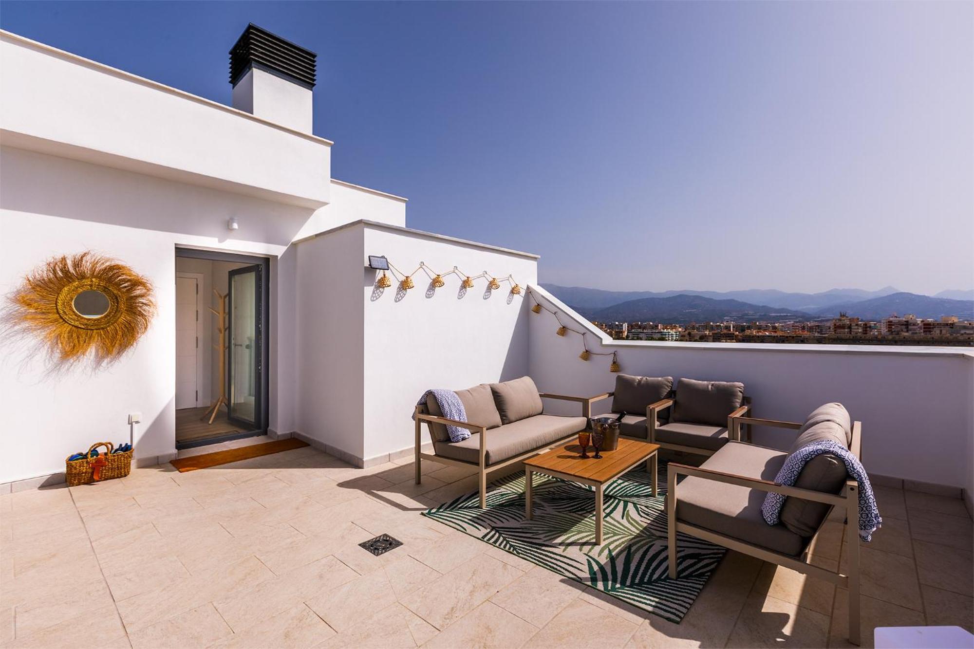 Apartament A&N Atico Vista Al Mar Torre Del Mar Zewnętrze zdjęcie