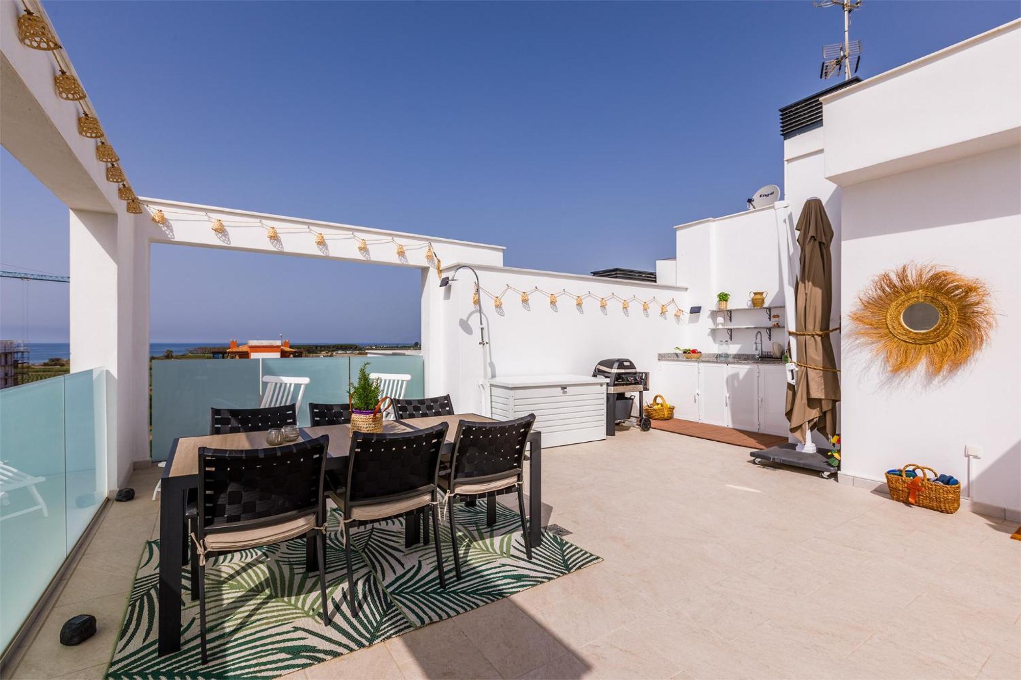 Apartament A&N Atico Vista Al Mar Torre Del Mar Zewnętrze zdjęcie