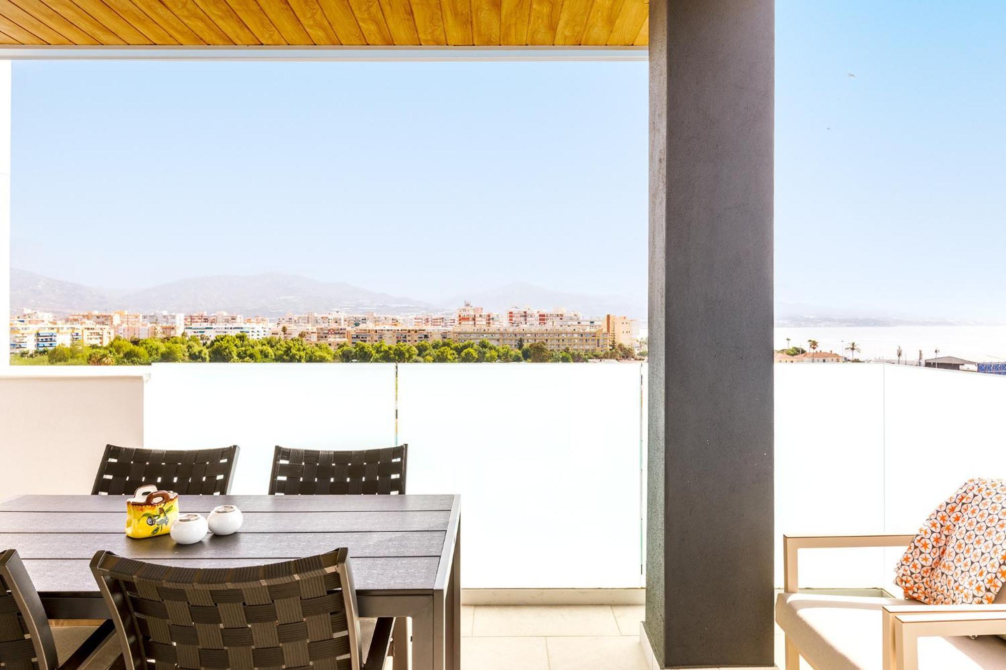 Apartament A&N Atico Vista Al Mar Torre Del Mar Zewnętrze zdjęcie